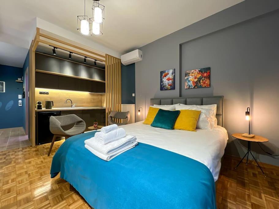 Green Studio Apartment เทสซาโลนิกิ ภายนอก รูปภาพ